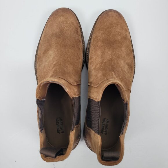 Johnston & Murphy Barrett Chelsea Men's Tan Boot s 20-1986 US Size 11M NWOT - Picture 5 of 8